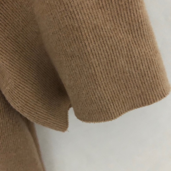 Zara Trafaluc Camel Sweater Dress. Size Small. Brown - Picture 7 of 10